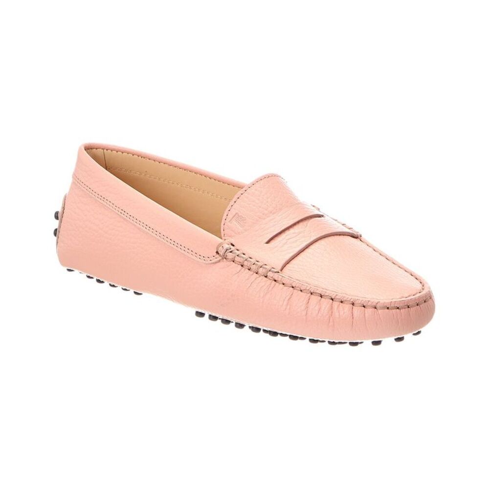Tod's Leather Loafer, Pink